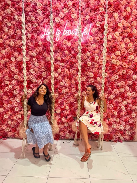 Flower wall