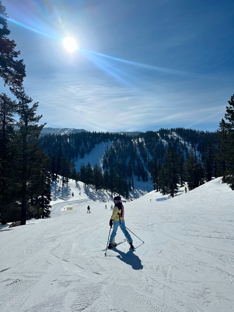 Tahoe in the snow